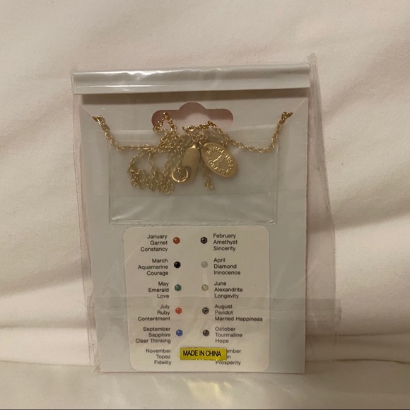 Playboy Y2K Miss November Necklace Gold Topaz - Picture 3 of 5